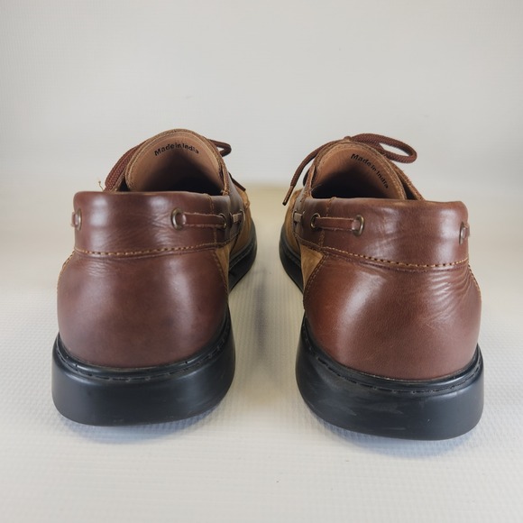 Birkenstock Betula Shoes Mens 8 Brown Boat Shoes Loafer Casual Womens 10 - Picture 7 of 13